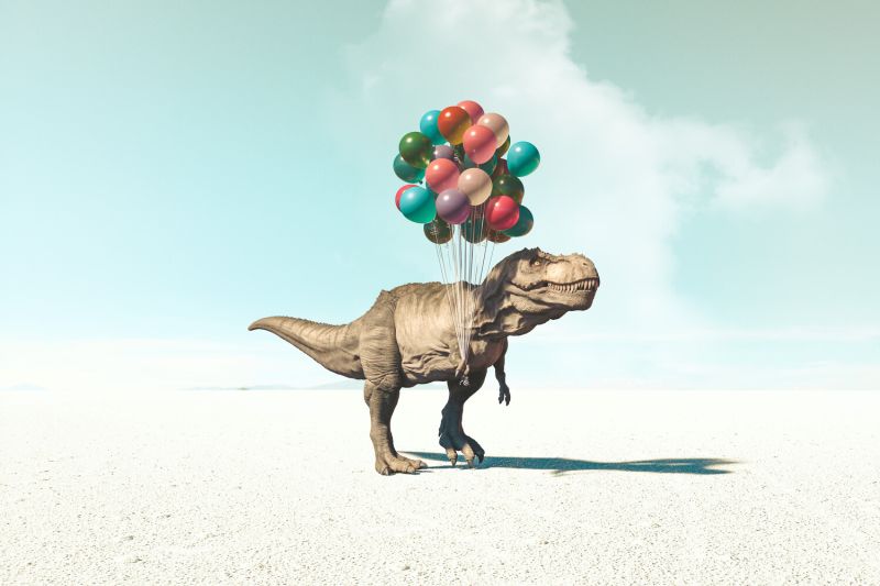 Dinosaur T-Rex Horizontal