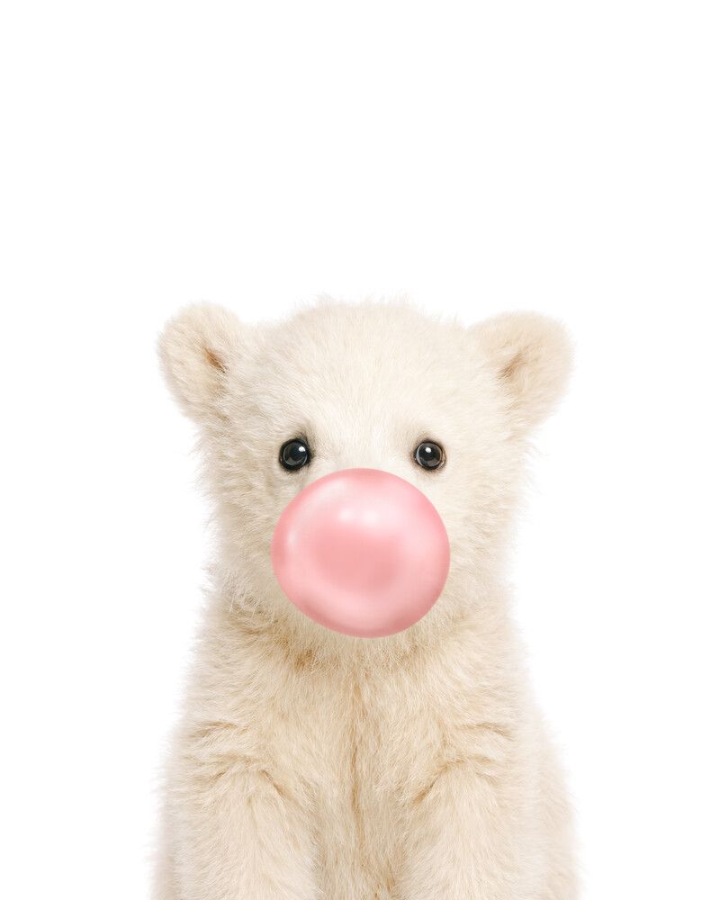 Bear-Polar Bubblegum-Pink