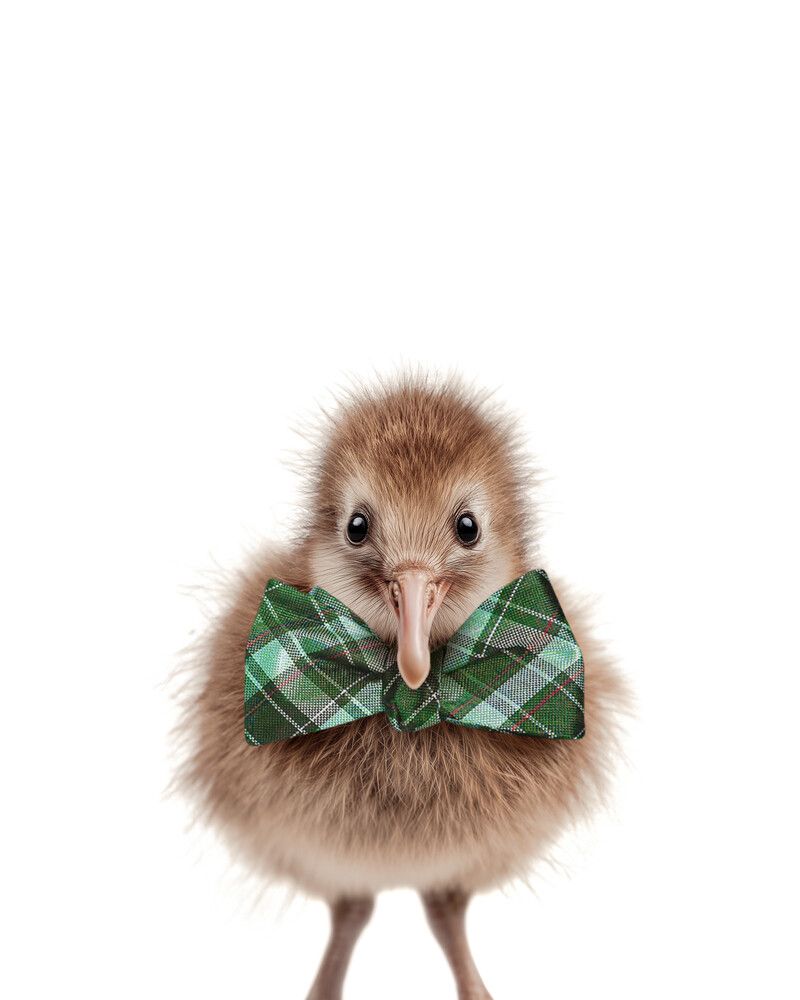 Bird-Kiwi Bowtie