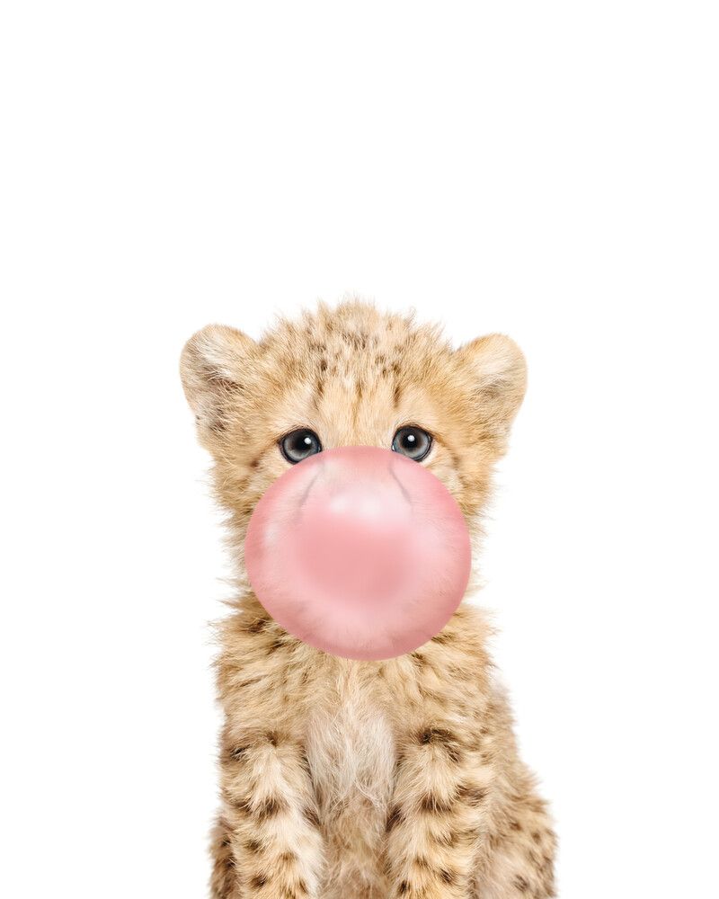 Cheetah Bubblegum-Pink