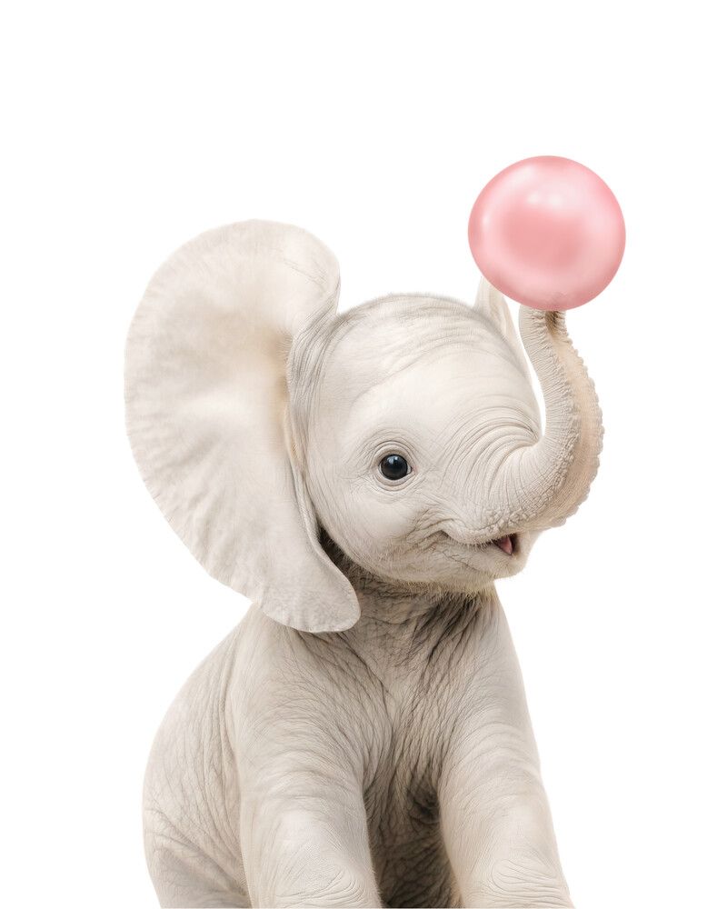 Elephant Bubblegum-Pink
