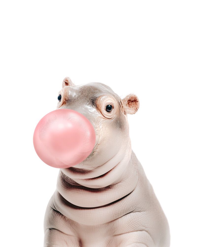 Hippo Bubblegum-Pink