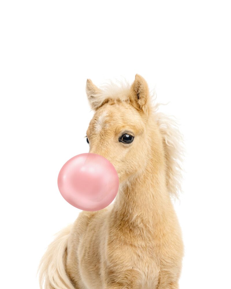 Horse Bubblegum-Pink